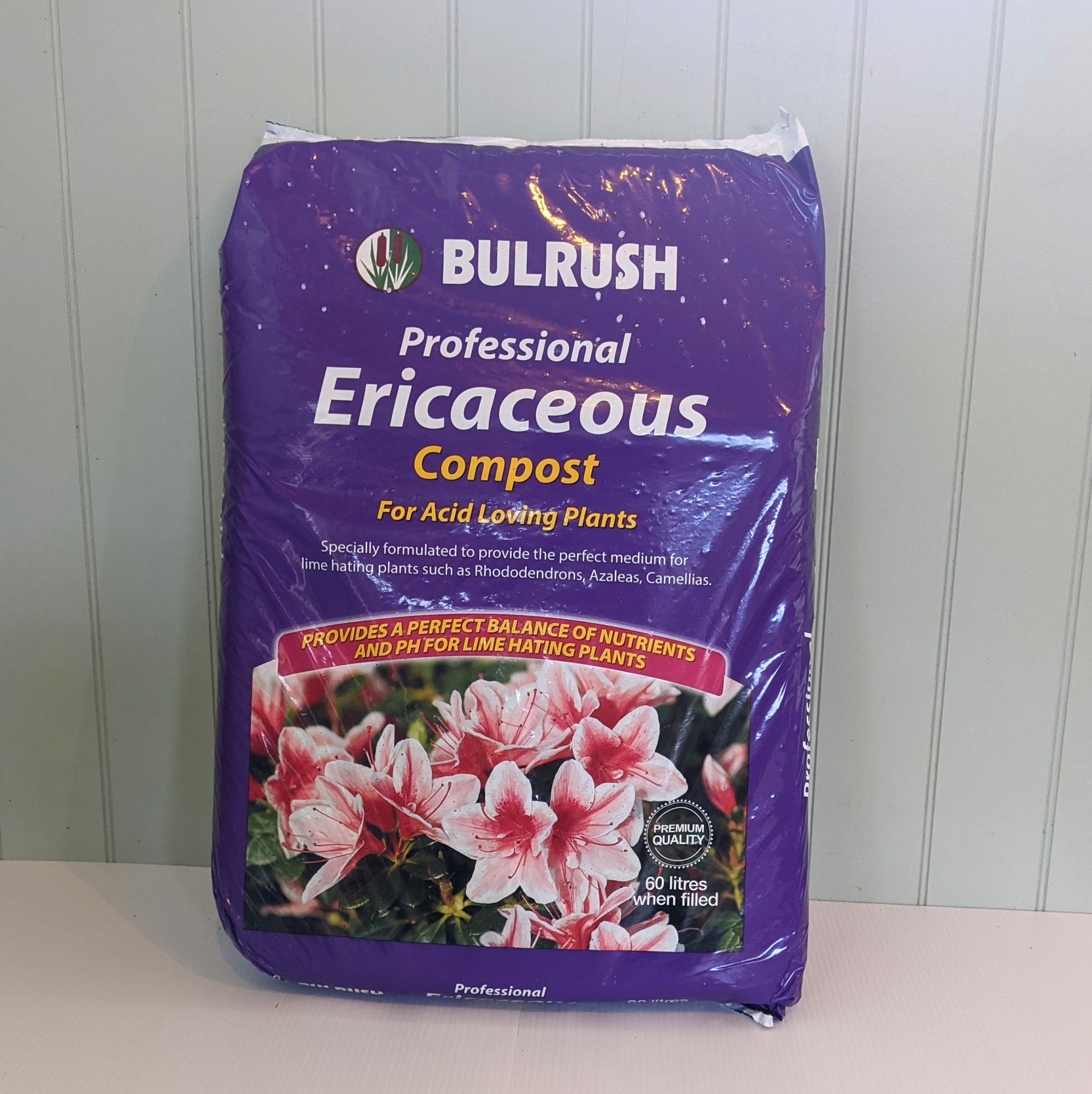 Bulrush Ericaceous Compost 60 litre - Millais Nurseries