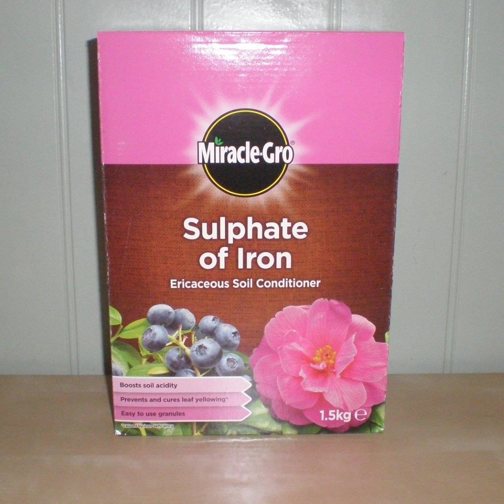 Miracle-Gro Sulphate of Iron - Buy Iron Sulphate online - Millais Nurseries